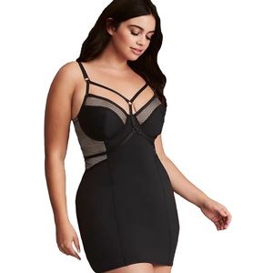 Torrid Sexy Strappy Mesh Lingerie Slip Dress